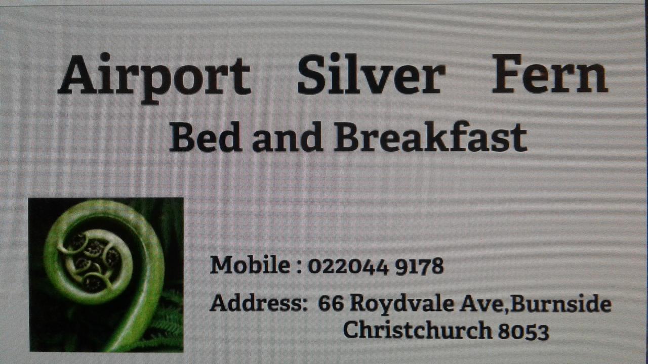 Airport Silver Fern Accommodation Christchurch Eksteriør bilde